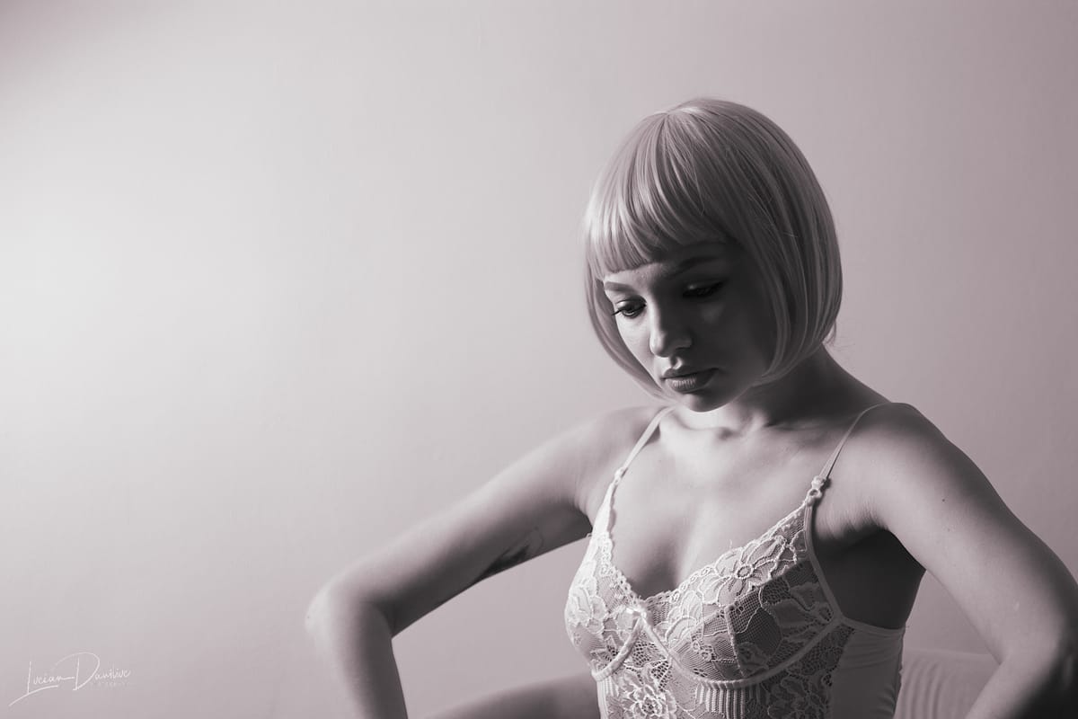 Blonde emotions in Sighisoara